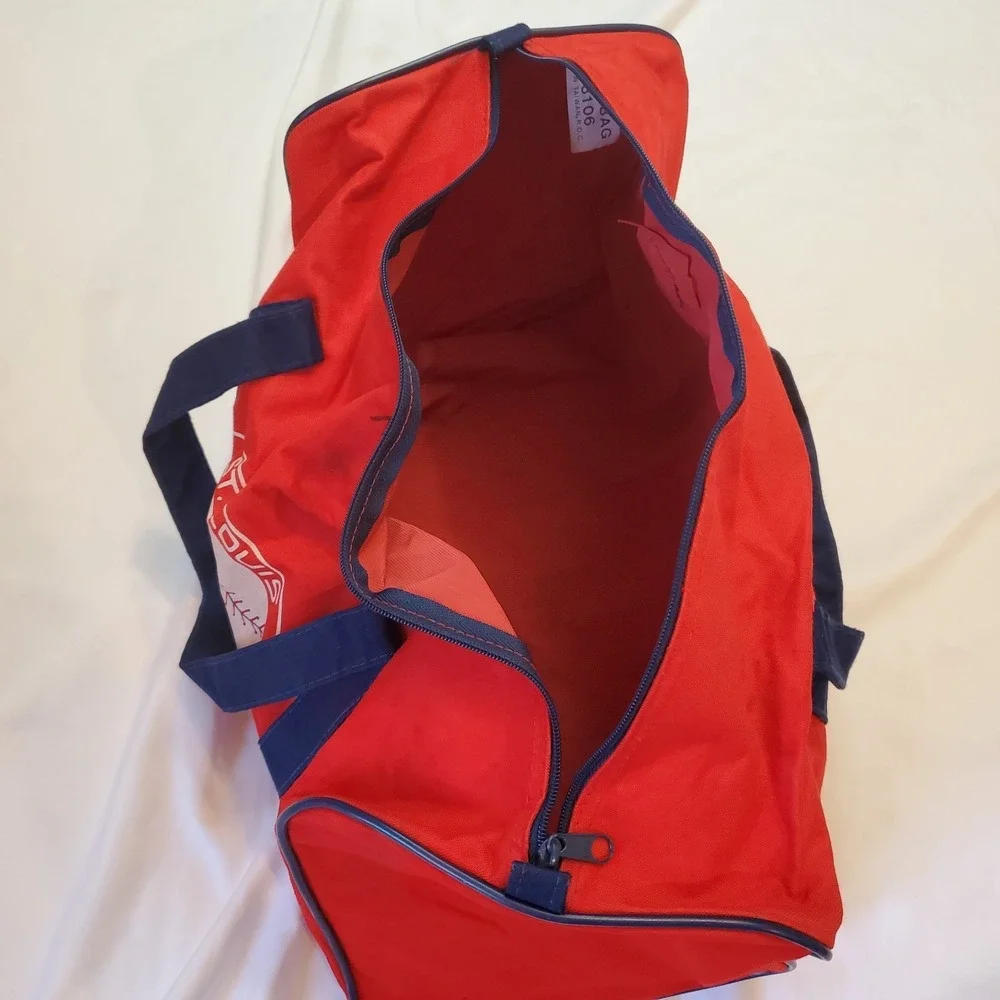 St. Louis Cardinals MetLife Red Duffel Bag Blue ft. Snoopy